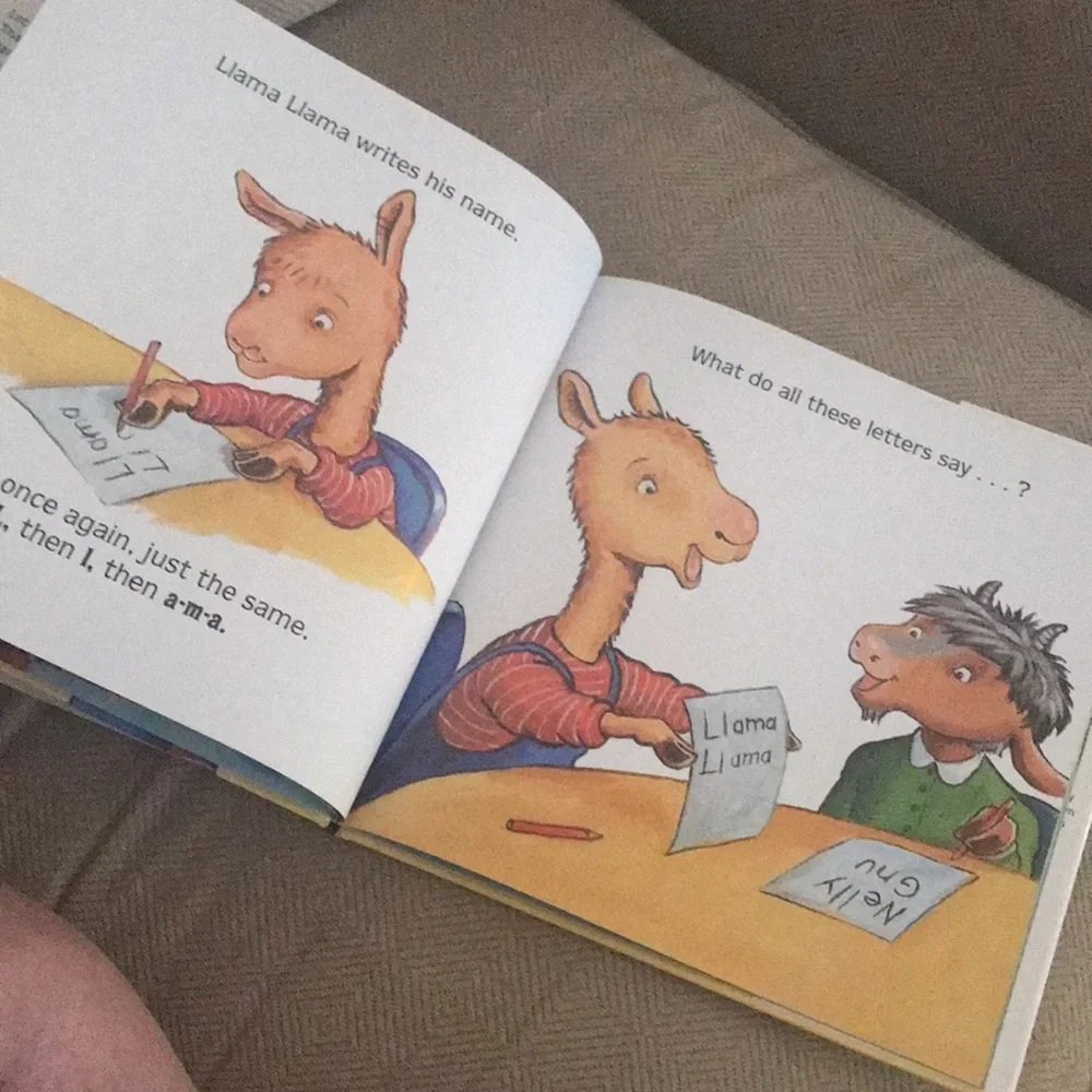 NEW Llama Llama Loves to Read by Anna Dewdney Hard Cover Book w/ Dust Cover
